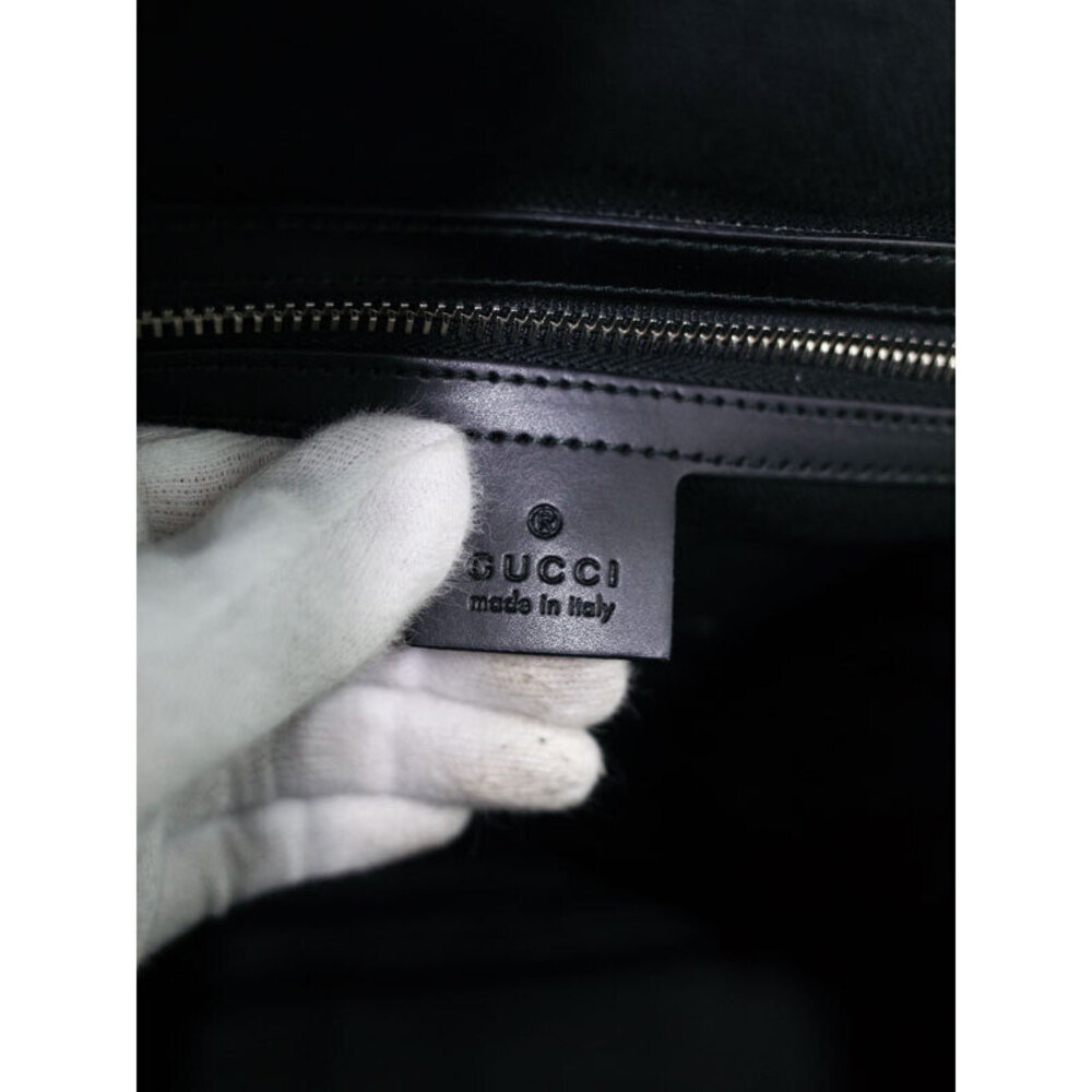 Gucci GG Backpack monogram Supreme black canvas - Picture 4 of 9